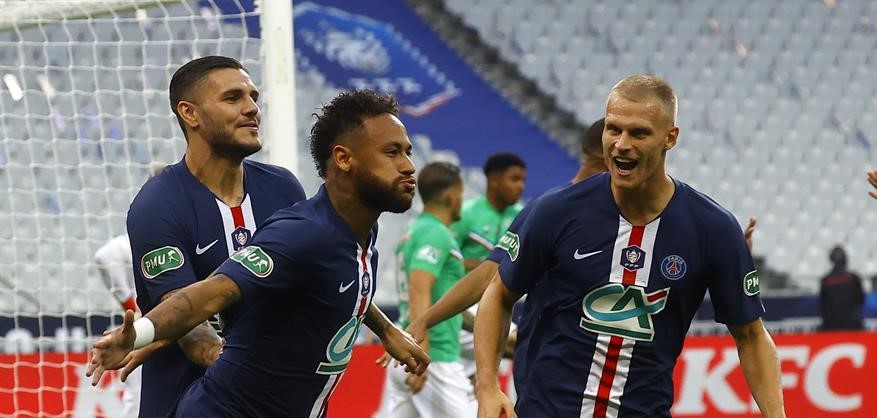 París Saint-Germain se coronó campeón de la Copa de Francia en un accidentado partido