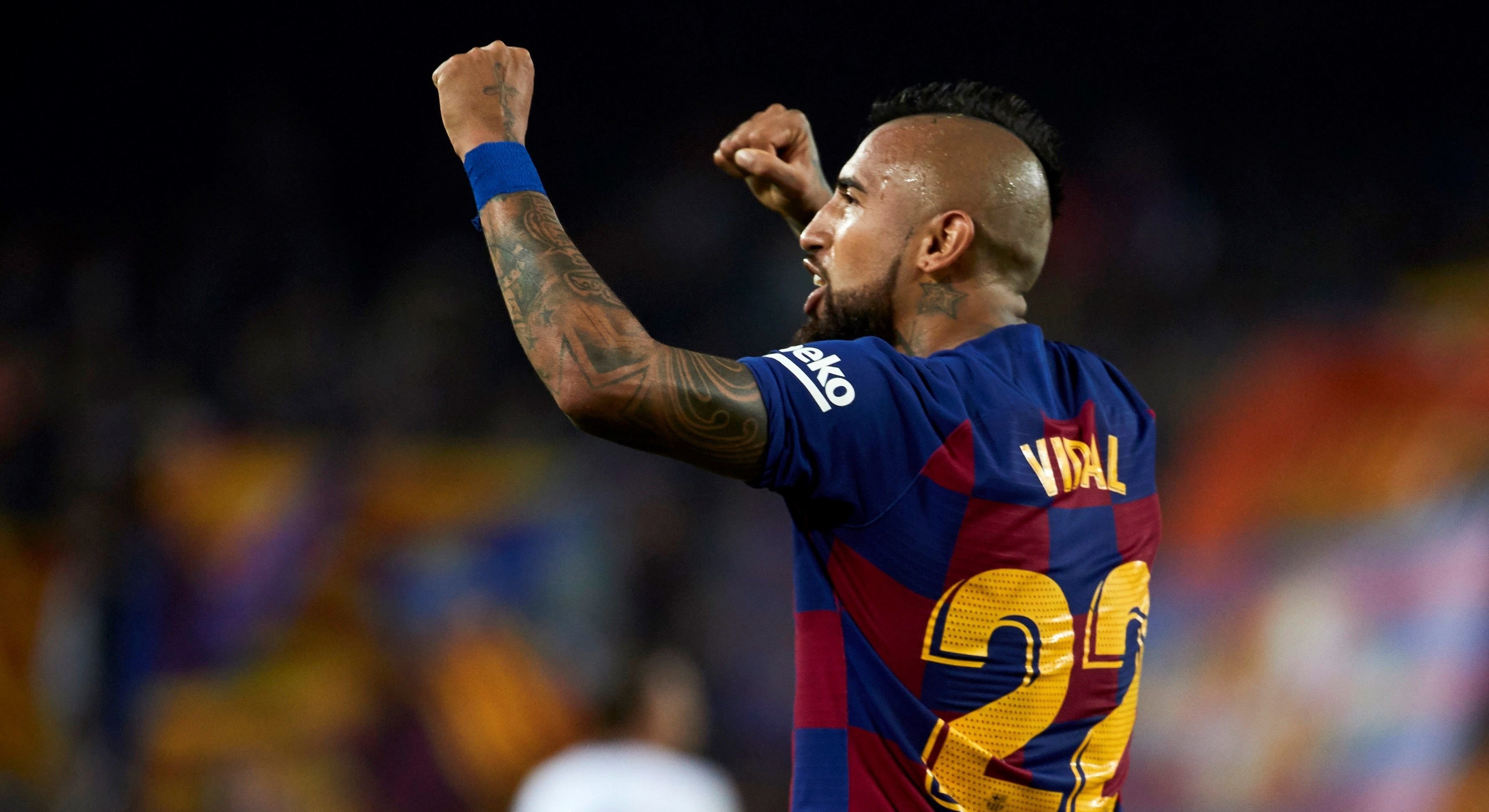En España destacaron la temporada “más goleadora” de Arturo Vidal