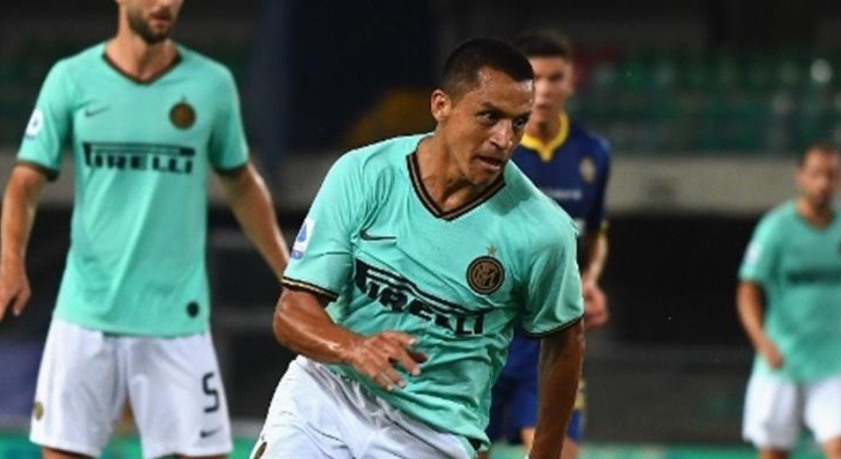 ¡En llamas! Alexis Sánchez entró y anotó para aumentar la ventaja de Inter ante Genoa
