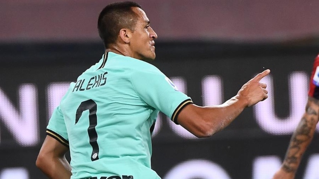 Revive la gran actuación de Alexis Sánchez en la contundente victoria de Inter sobre Genoa