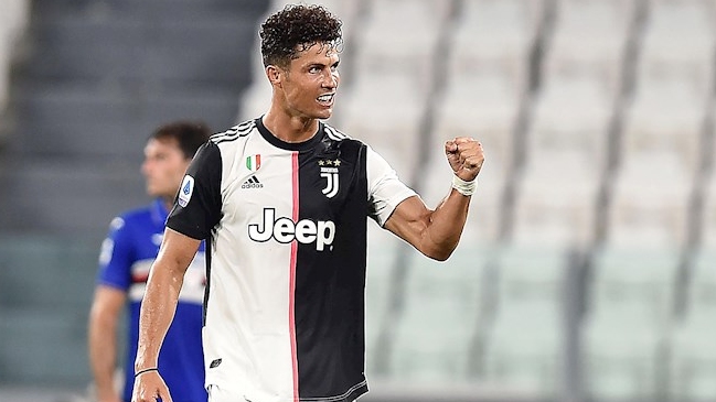Cristiano Ronaldo anotó y falló un penal en triunfo sobre Sampdoria que le dio el título a Juventus