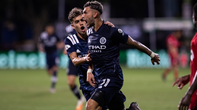 New York City superó a Toronto y avanzó a los cuartos de final de la Major League Soccer