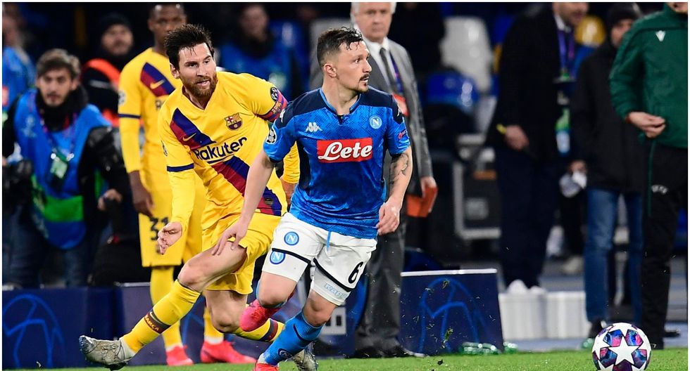 ¿Está en riesgo la revancha de Barcelona ante Napoli en Champions por rebrote de coronavirus?