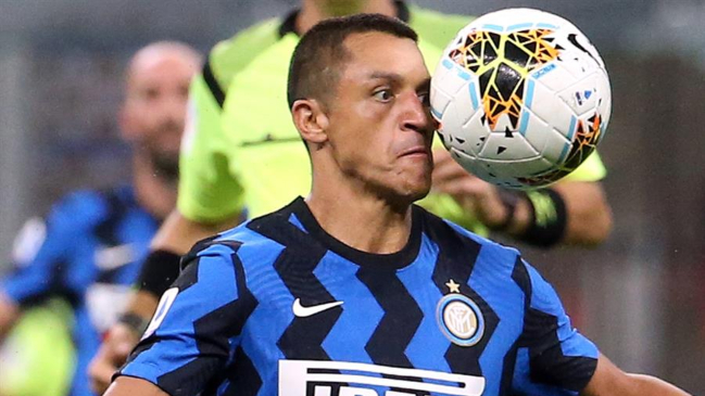 Inter de Milán superó a un luchador Napoli con Alexis Sánchez como titular