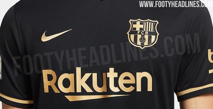 Sitio filtró nuevas camisetas negras de FC Barcelona, Liverpool y Manchester City