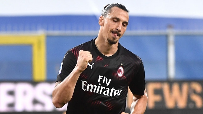 Zlatan Ibrahimovic aportó con dos golazos en triunfo de AC Milan sobre Samdporia