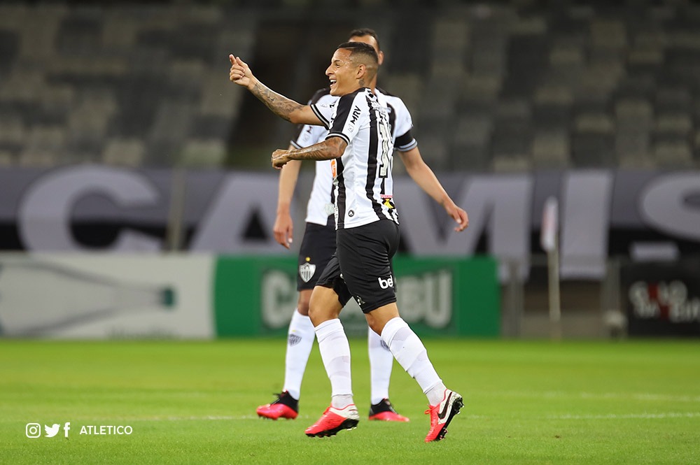 Atlético Mineiro de Jorge Sampaoli goleó a Patrocinense y se encumbró en el Mineirao