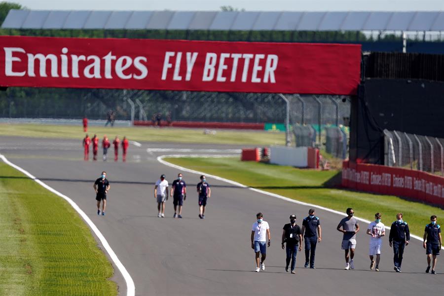 La Fórmula 1 se alista para el Gran Premio de Silverstone