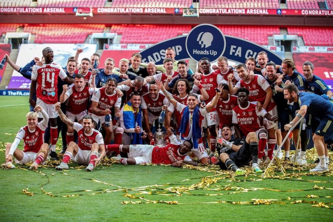 Arsenal se quedó con la Copa FA gracias a la inspiración de Aubameyang
