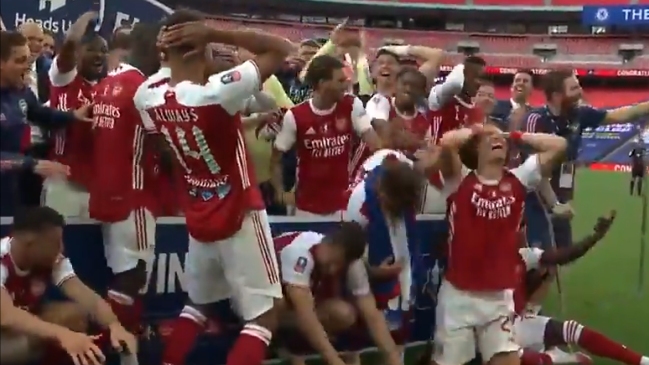 Aubameyang dejó caer el título de la FA Cup y preocupó al plantel de Arsenal