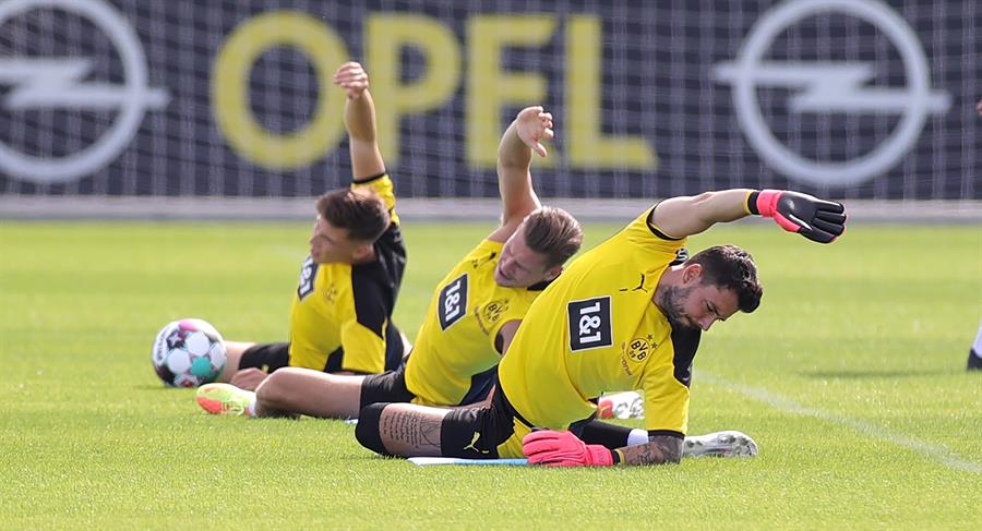 Borussia Dortmund comenzó con sus entrenamientos de pretemporada