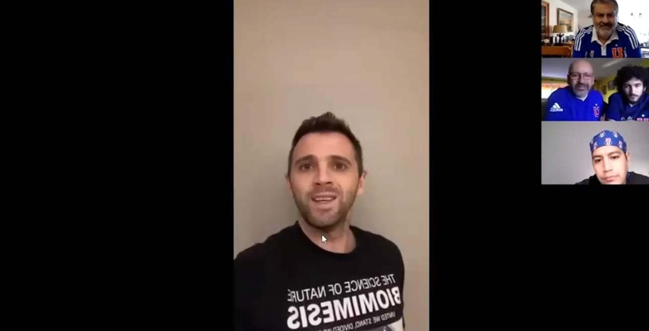 U. de Chile sorprendió con emotivo mensaje a abonados que trabajan en el área de la salud