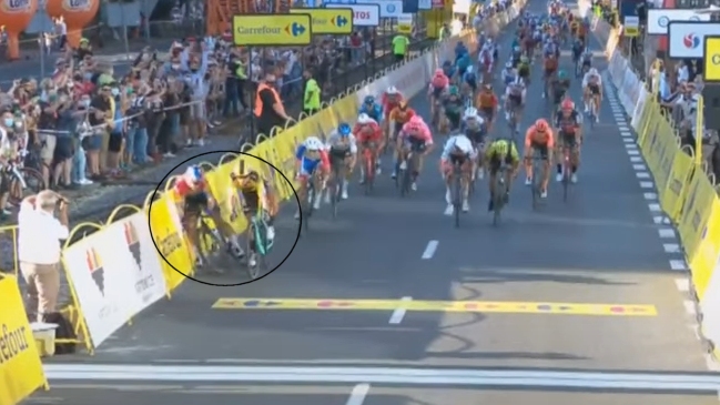 Ciclista quedó en coma tras impactante accidente en el Tour de Polonia