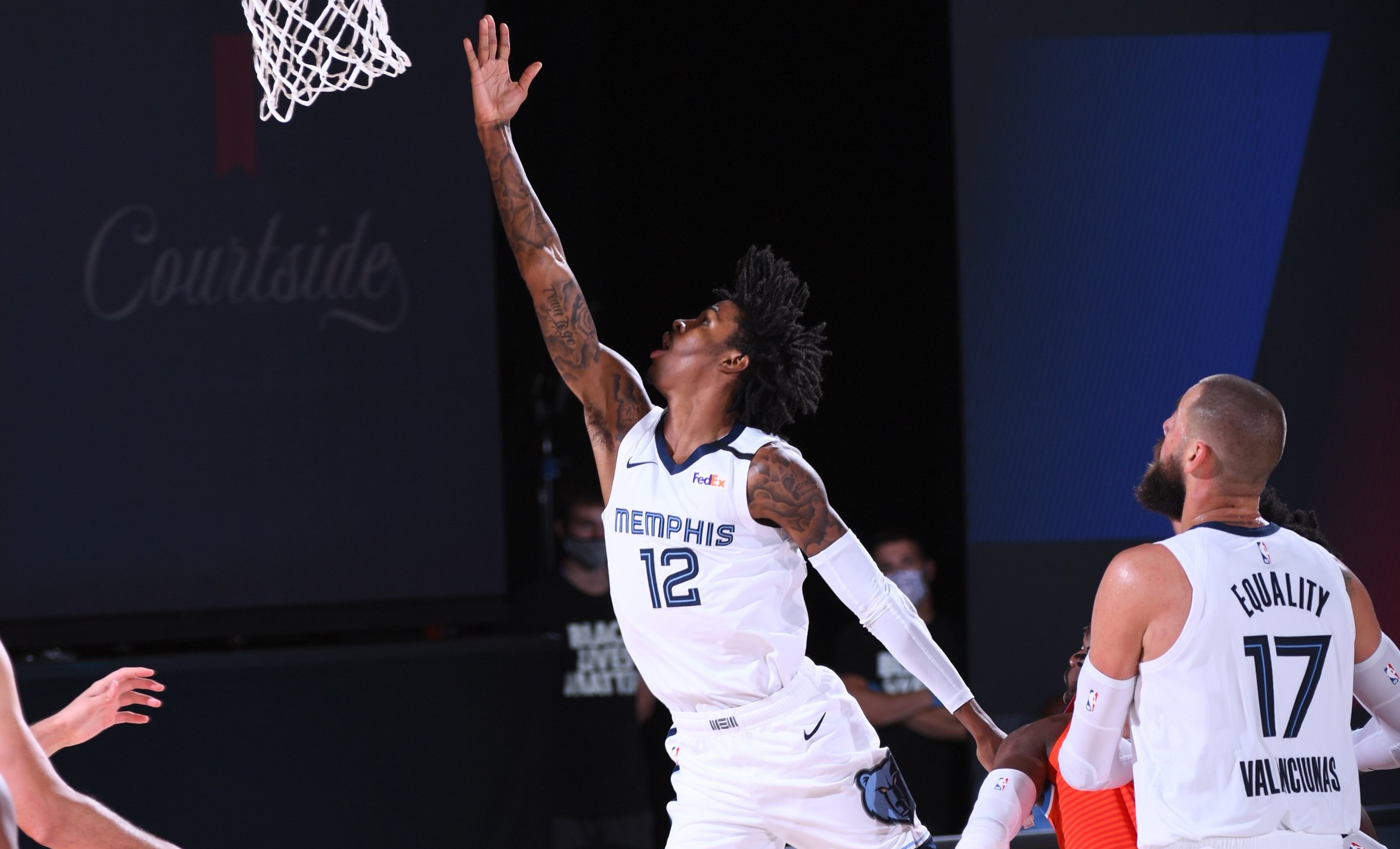 Memphis Grizzlies celebró por primera vez en Disney tras batir a Oklahoma City Thunder