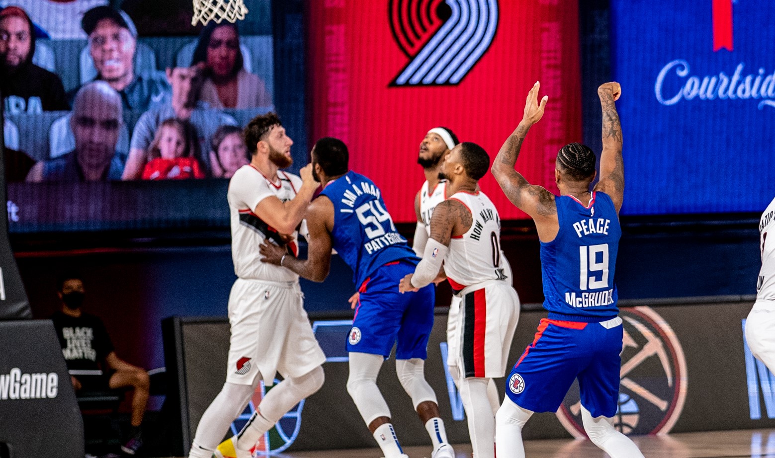 Portland dejó escapar el triunfo ante Los Clippers y se complicó en su lucha por llegar a los playoffs