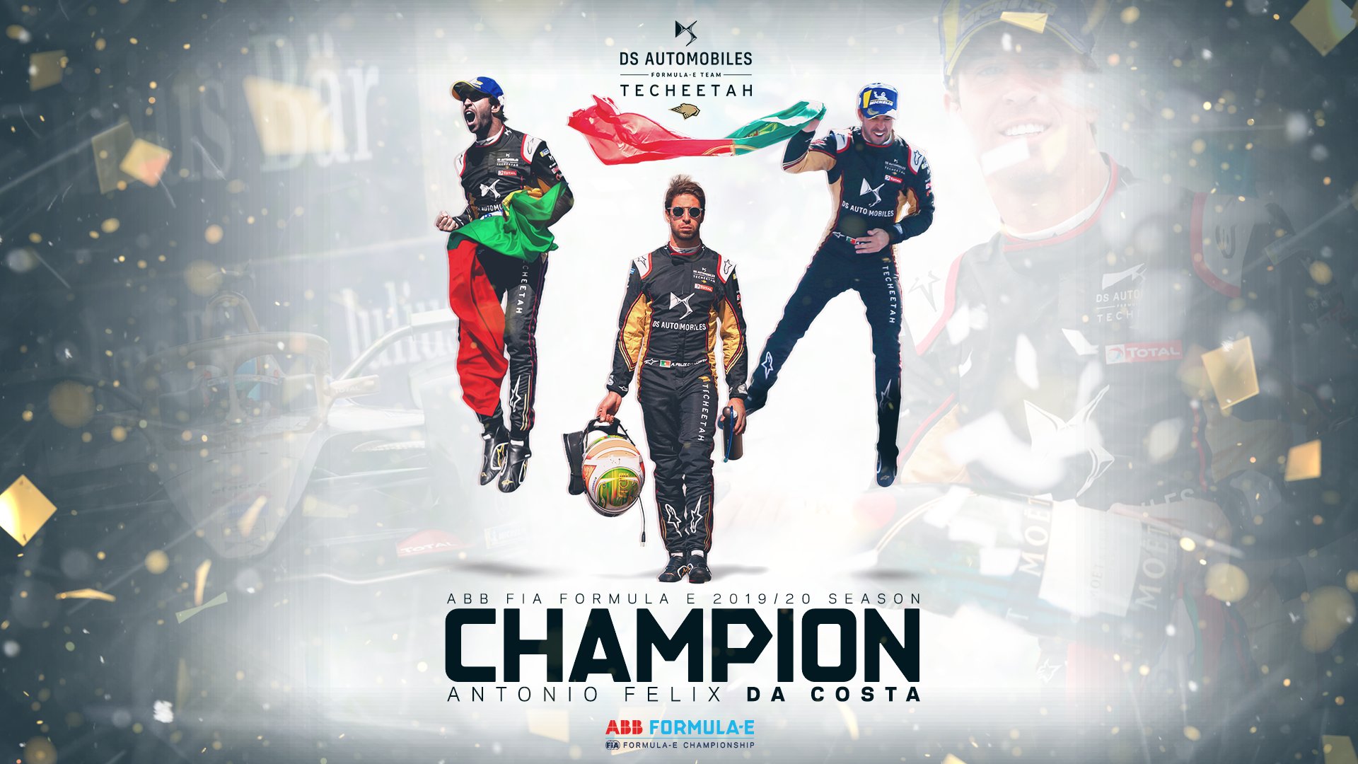 Antonio Félix da Costa se proclamó campeón de la Fórmula E a falta de dos carreras