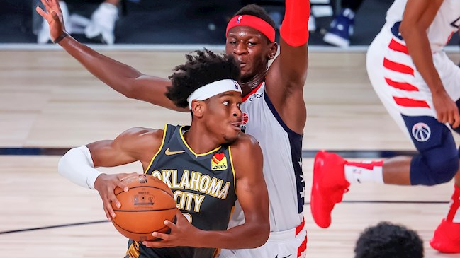 Oklahoma City Thunder alcanzó su victoria 43 de la temporada tras superar a Washington Wizards