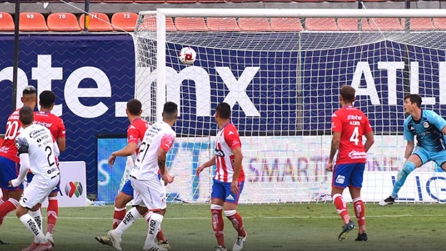 Lorenzo Reyes estuvo desde el arranque en empate de Atlas con Atlético de San Luis