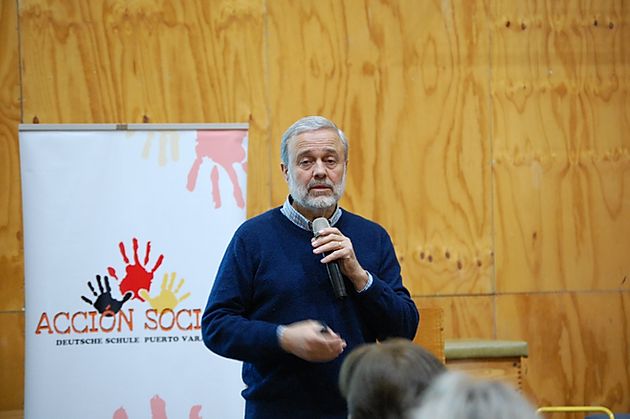 Benito Baranda: Futuros para el Tenis es una válvula para los niños de Santa Adriana