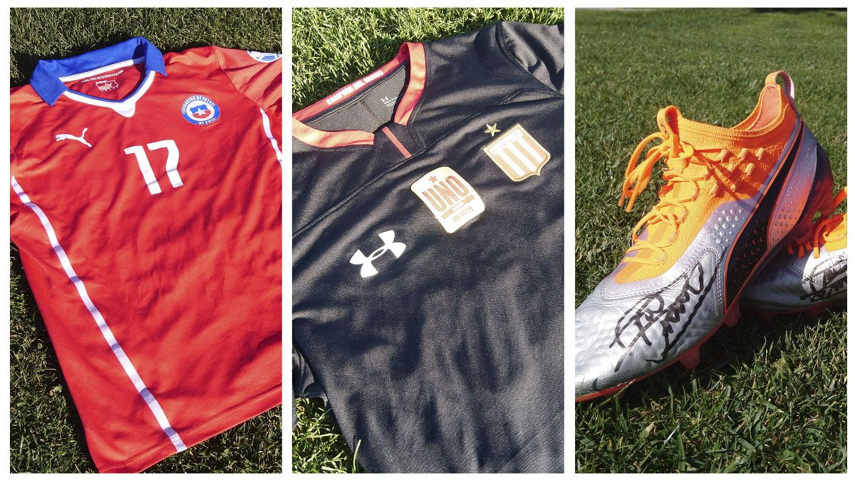 O’Higgins está organizando subasta que incluye histórica camiseta de Gary Medel