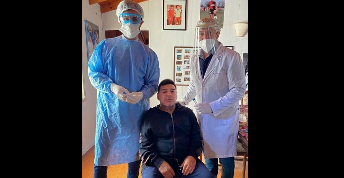 Diego Maradona se hizo el examen PCR y médico personal reveló su estado de salud