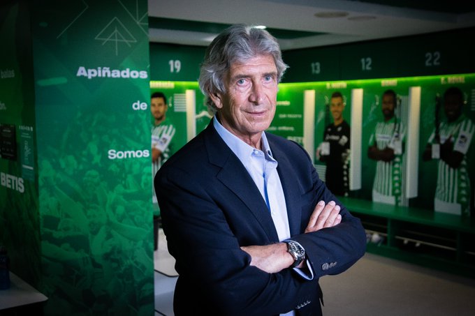 Manuel Pellegrini comenzó a trabajar en cancha al mando de Real Betis