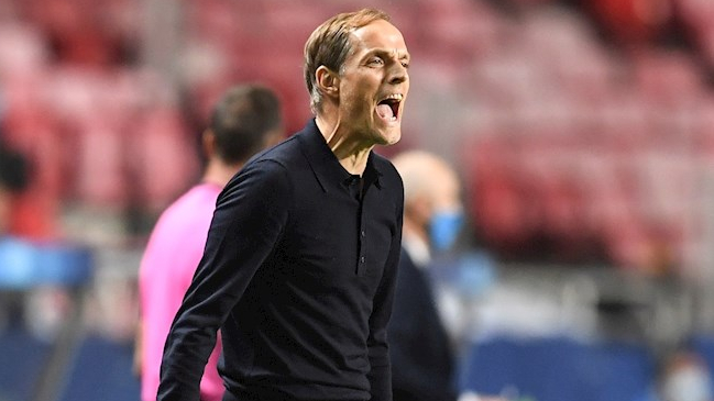 ¡Locura total! El eufórico festejo del DT Thomas Tuchel luego de la victoria de PSG contra Atalanta