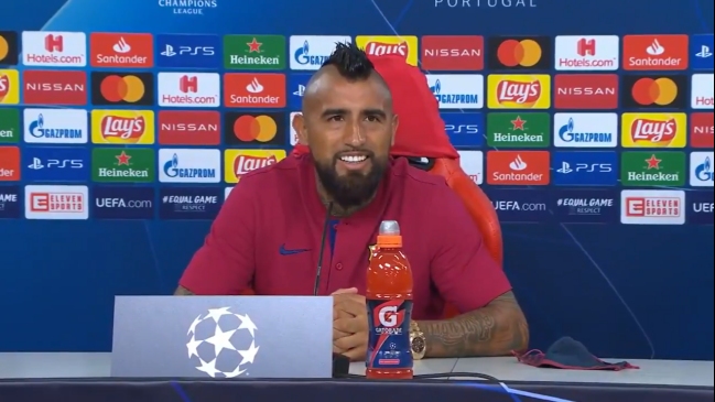 Arturo Vidal: Bayern Munich se enfrenta a Barcelona, el mejor equipo del mundo
