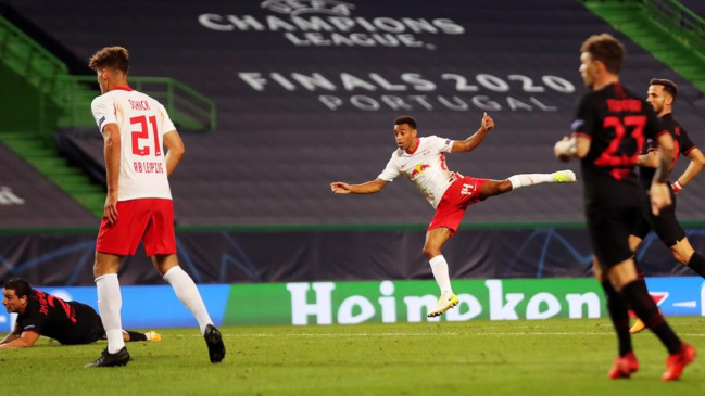 Leipzig eliminó a Atlético en los minutos finales y sacó pasajes a semifinales de la Champions