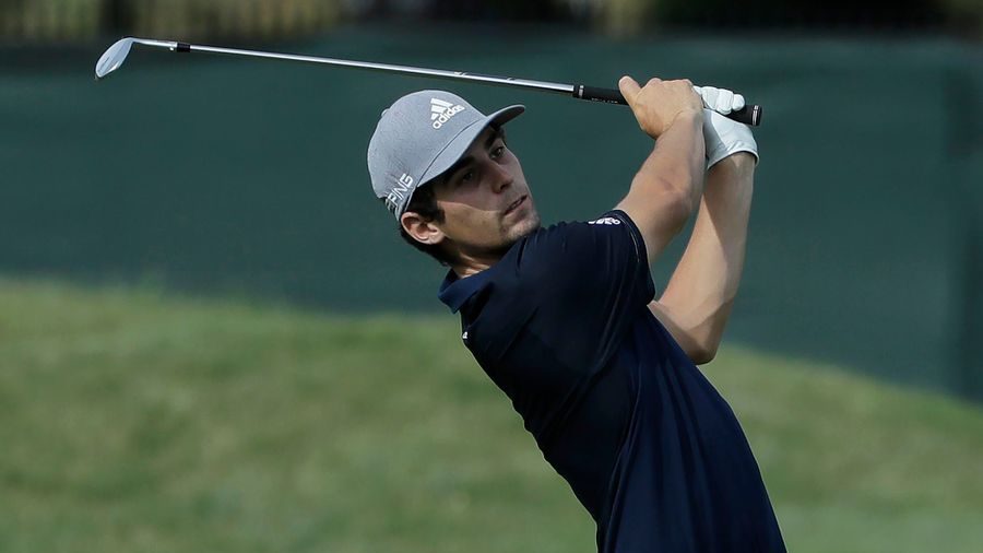 Joaquín Niemann fue de menos a más y quedó rezagado en inicio del Wyndham Championship