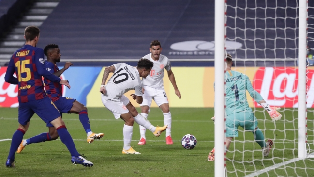 Philippe Coutinho puso el broche al triunfo de Bayern Munich ante FC Barcelona con el octavo gol