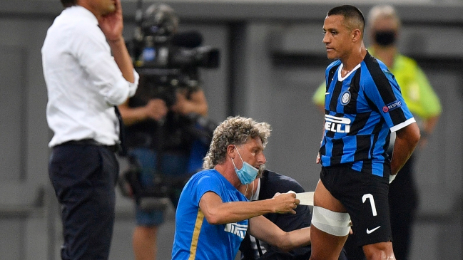 Medio italiano aseguró que es “imposible” que Alexis se recupere para semis de Europa League