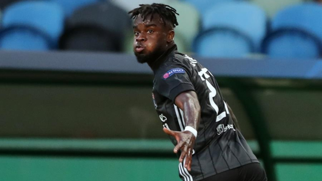 Maxwel Cornet instaló la sorpresa en Lisboa luego de abrir la cuenta para Lyon ante el City