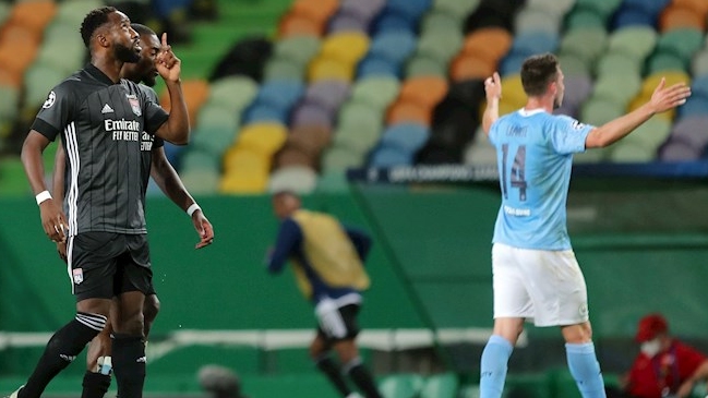 Dembélé aprovechó un rebote de Ederson para sellar la victoria de Lyon sobre Manchester City