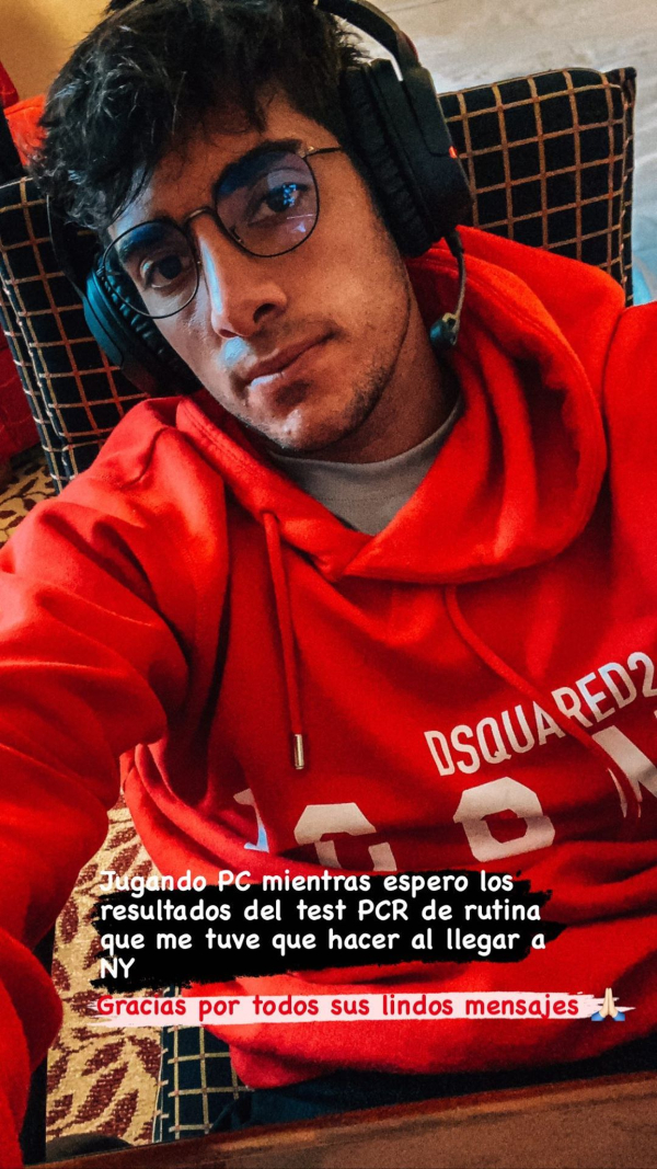 Cristian Garin llegó a Nueva York para jugar el Masters de Cincinnati y el US Open