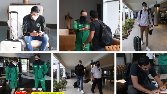 Selección boliviana inicio concentración en Santa Cruz