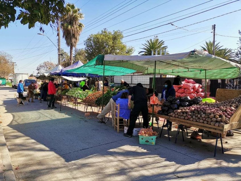 José Luis Cabión sorprendió a habitantes de Pomaire con una feria libre gratuita