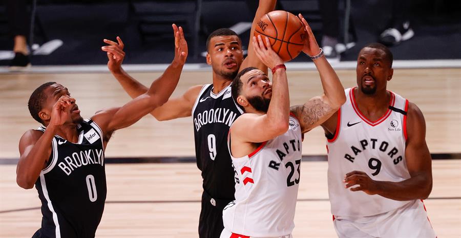 Toronto Raptors inició defensa del título con cómodo triunfo ante Brooklyn Nets en los playoffs