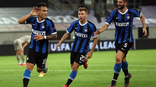 UEFA eligió a Lautaro Martínez como el mejor de las semifinales de Europa League