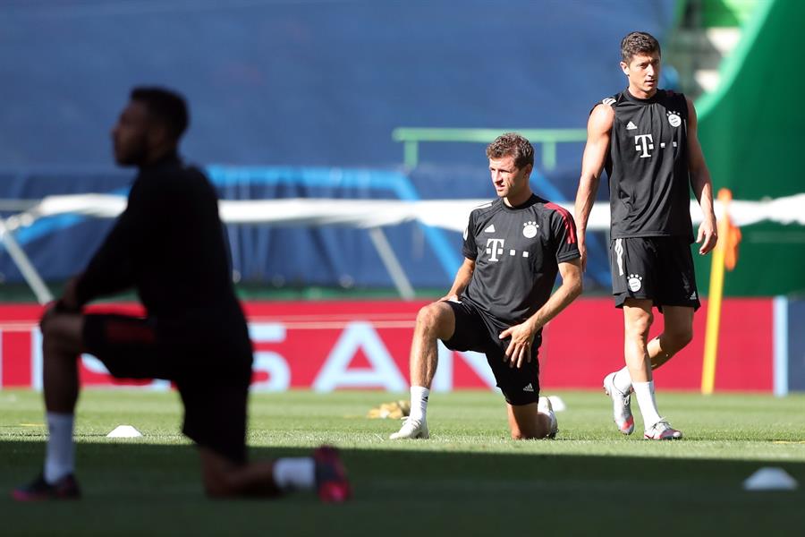 Bayern Munich tuvo su última práctica antes de la semifinal ante Olympique Lyon por Champions