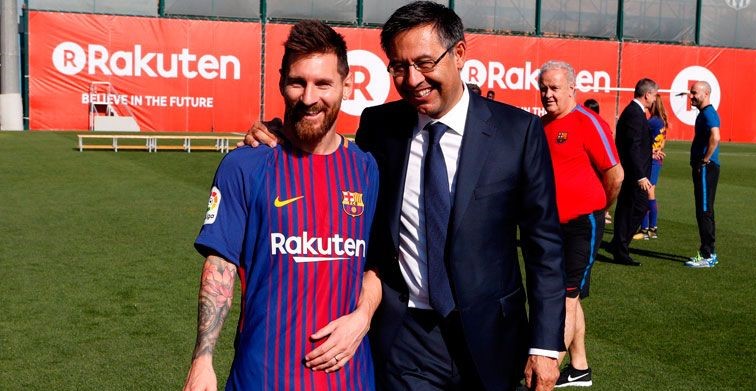 Presidente de Barcelona: Koeman llevará las riendas del equipo, con Messi como pilar fundamental