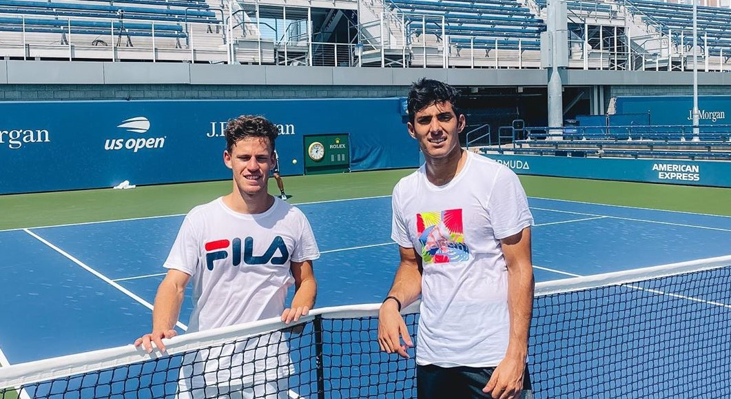 Cristian Garin se prepara con Diego Schwartzmann en la recta final rumbo al US Open