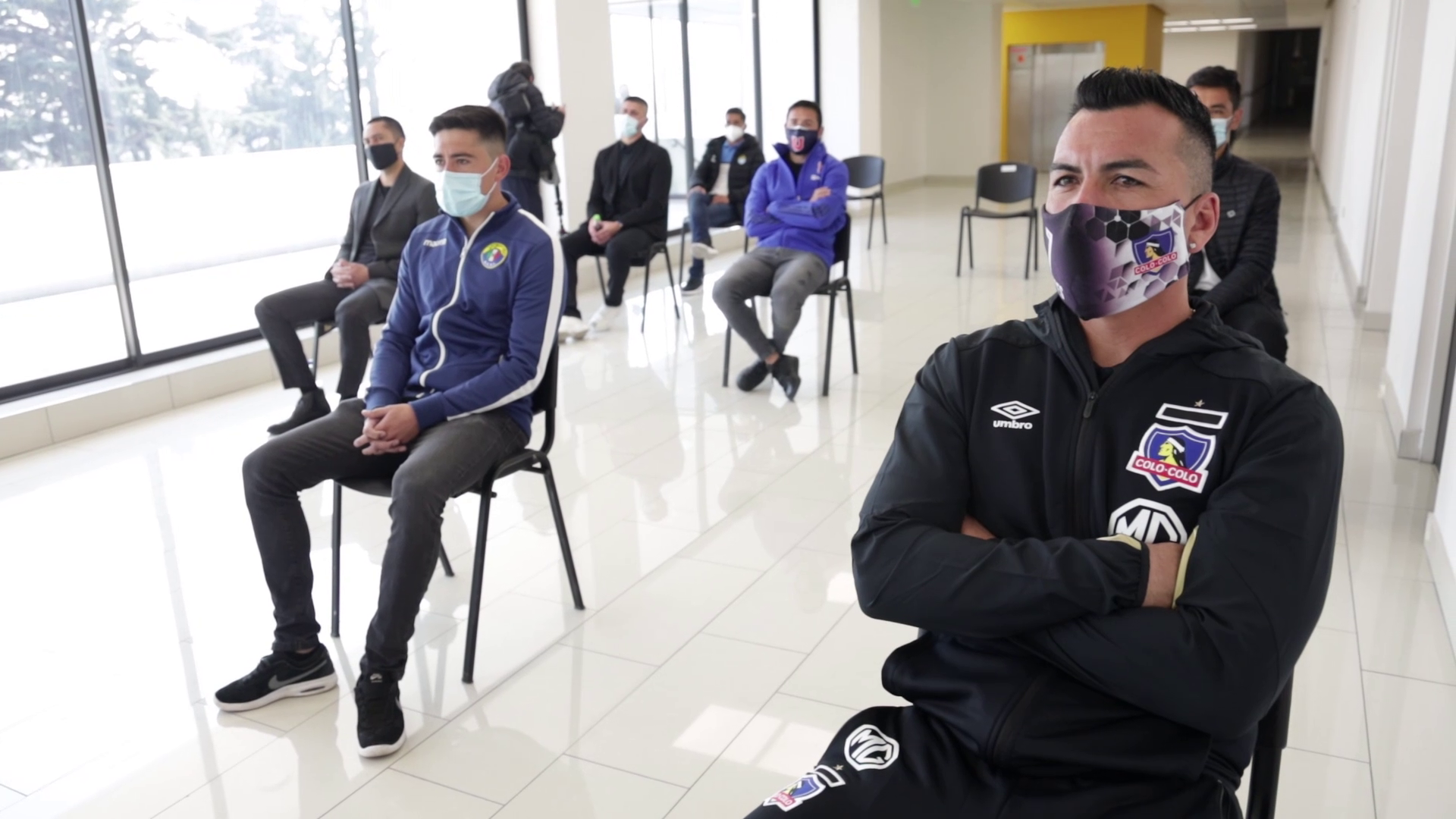 Así fue la reunión de los capitanes con las autoridades para explicar el retorno del fútbol