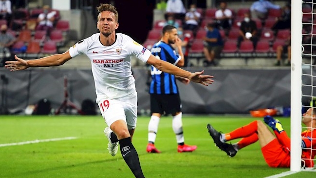 De Jong anotó de nuevo y dejó temporalmente en ventaja a Sevilla ante Inter de Milán