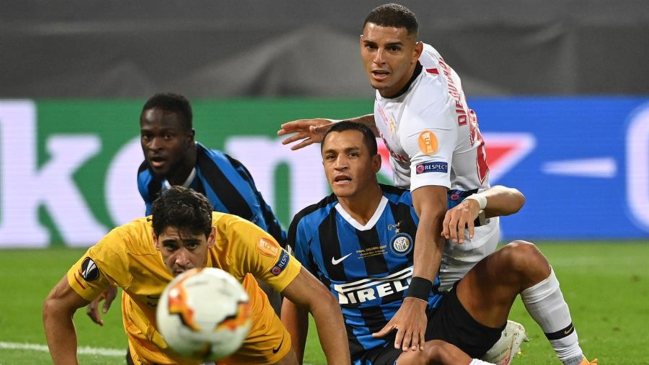 Sevilla logró vibrante remontada contra Inter de Alexis y gritó campeón en la Europa League