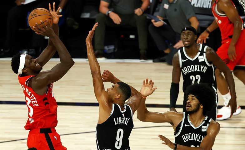 Toronto Raptors dominó a Brooklyn Nets y quedó a un triunfo de las semifinales en la Conferencia Este