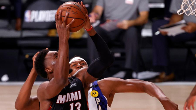 Miami Heat volvió a derrotar a Indiana Pacers y quedó a un paso de semifinales del Este