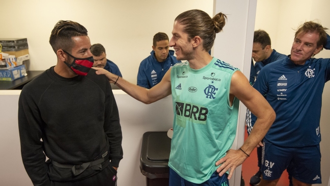 Así fue el primer día de Mauricio Isla en Flamengo tras arribar a Río de Janeiro