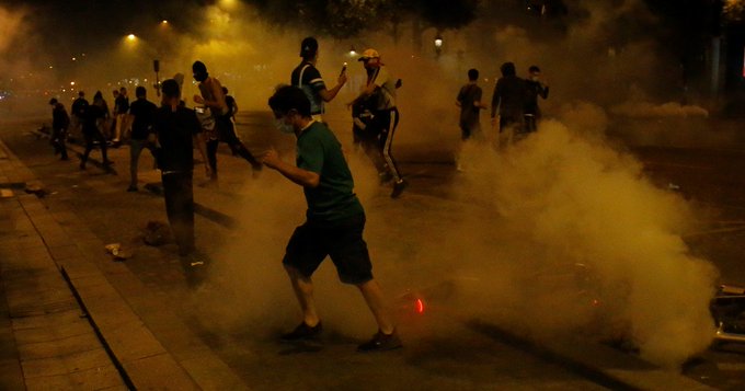 Incidentes en el entorno del Parque de los Príncipes marcaron la final de la Champions