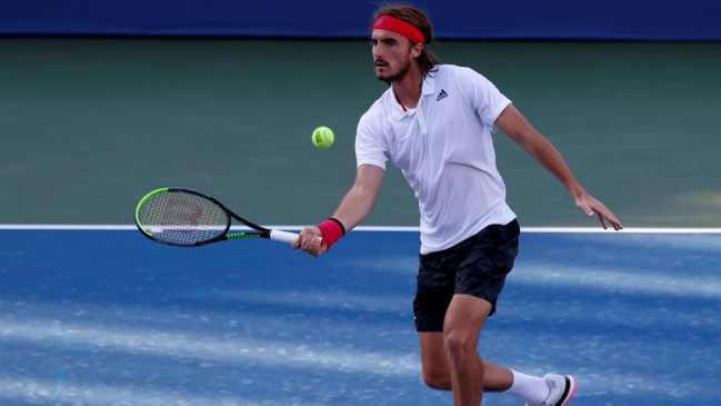 Stefanos Tsitsipas barrió con Kevin Anderson y se instaló en octavos de final en Cincinnati
